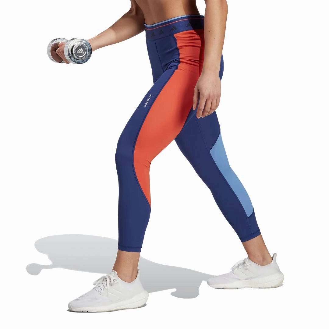 No Ride adidas - Women's Techfit Colorblock 7/8 Leggings (IQ3432)