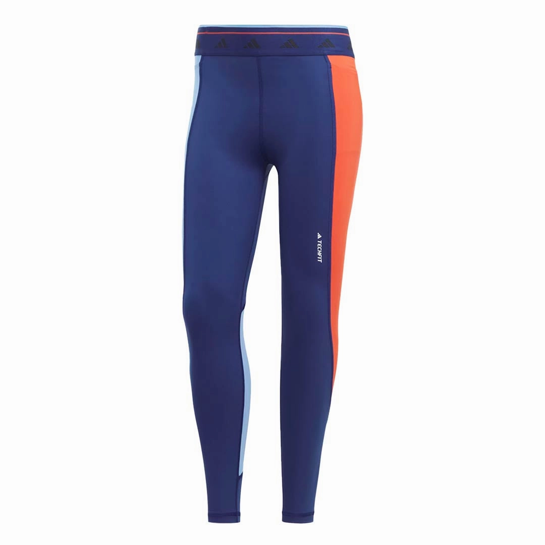 adidas - Women's Techfit Colorblock 7/8 Leggings (IQ3432) Functional Comfort Wear All Day Fit