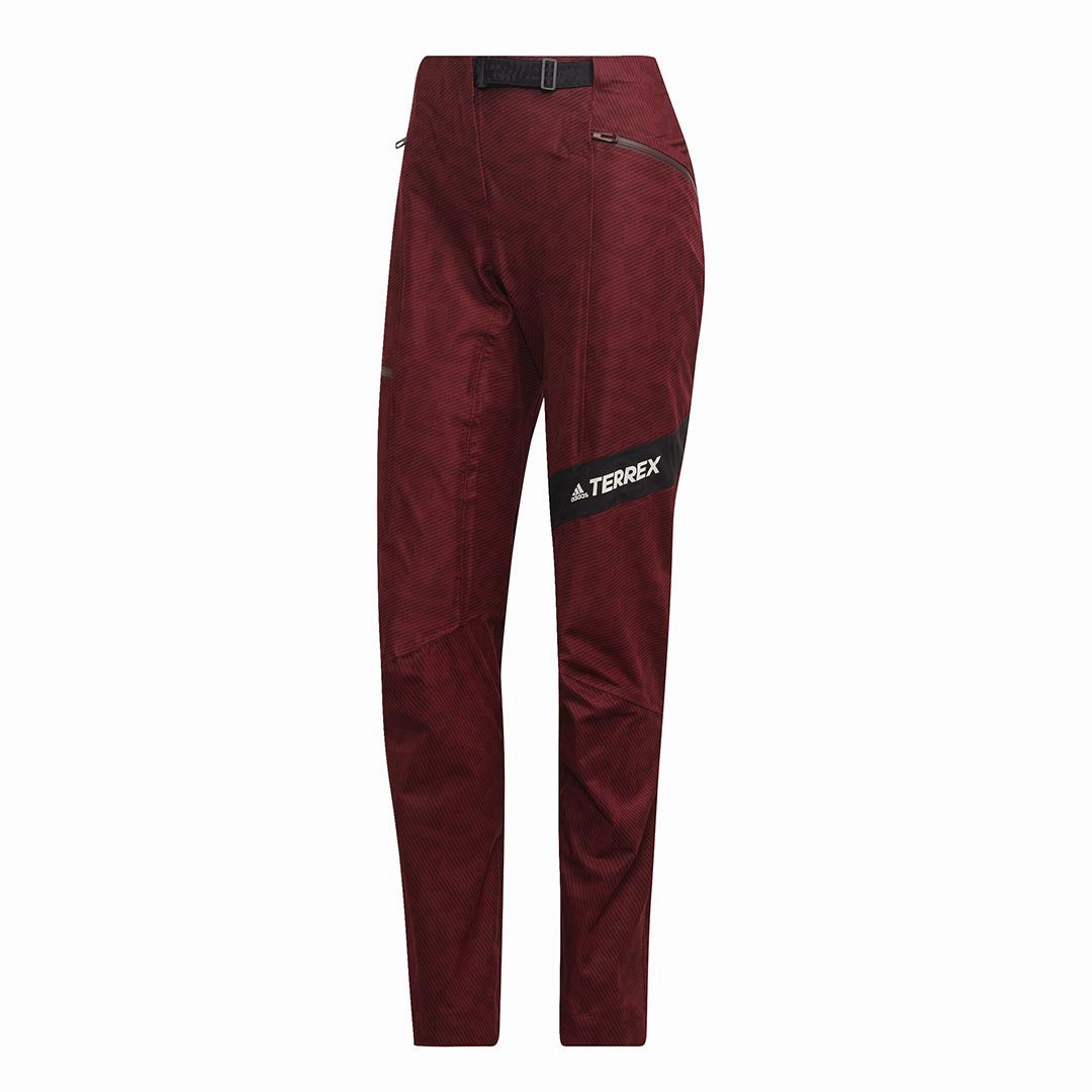 Utility pocket Comfy Material adidas - Women's Terrex Techrock RAIN.RDY Pant (HE2277)