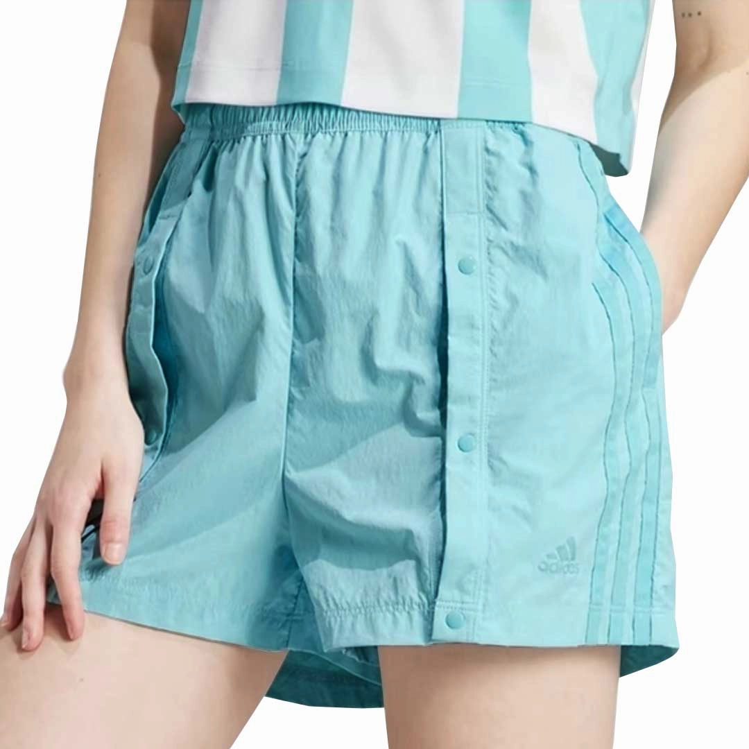 adidas - Women's Tiro Snap-Button Woven Shorts (IM5016) Abrasion Resistant Material