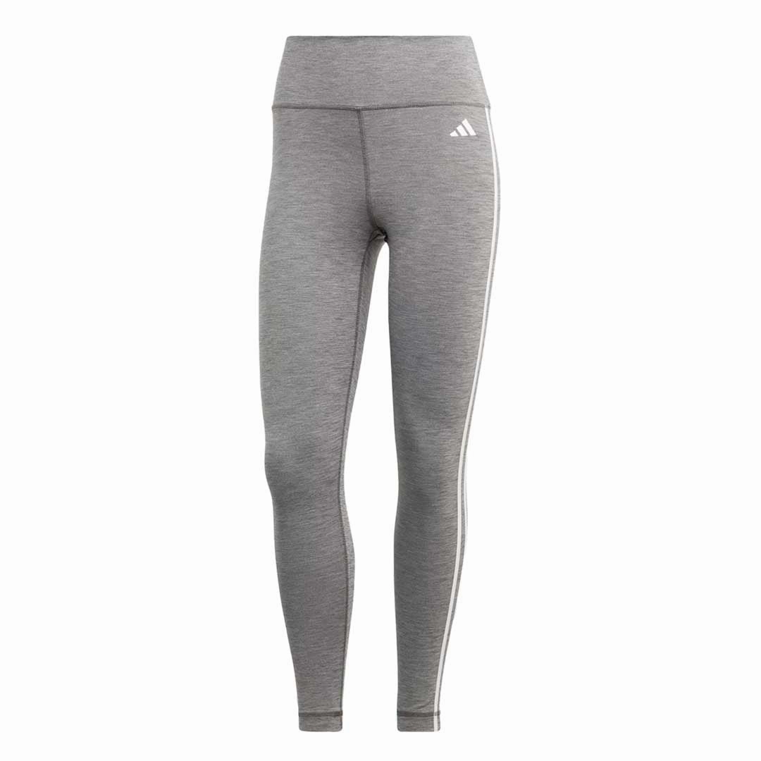 adidas - Women's Train Essentials 3-Stripes High-Waisted 7/8 Leggings (IC8296) Soft Performance All Season Versatility