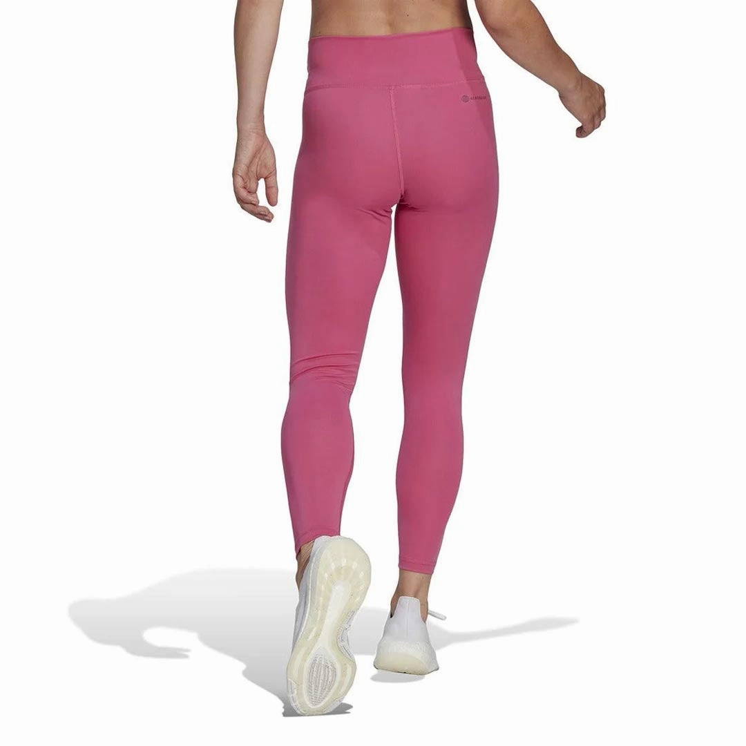 Non Irritating Seams No Iron adidas - Women's Training Essentials High Waisted 7/8 Leggings (HR5445)