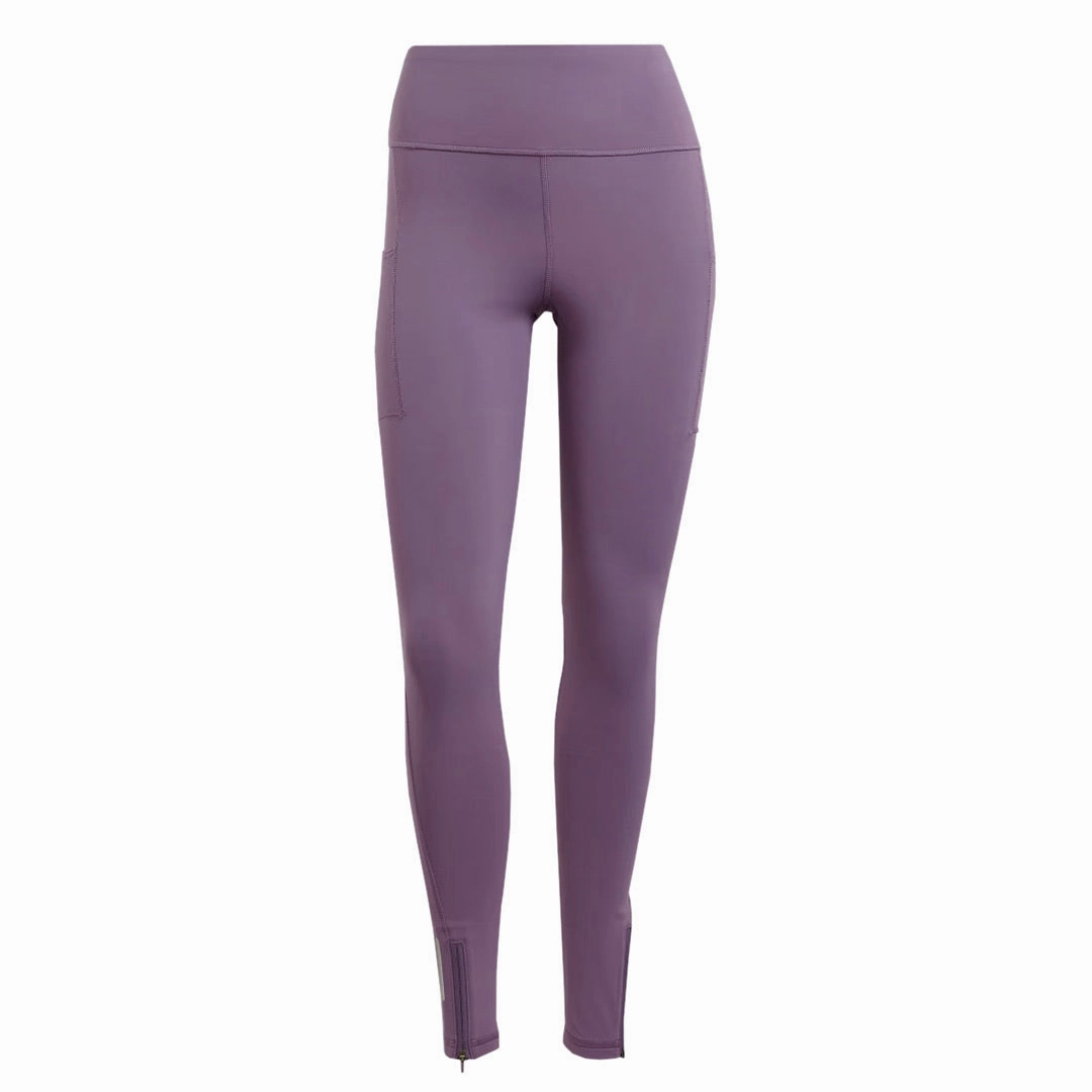 adidas - Women's Ultimate Running Winter Long Leggings (IA4326) Wrinkle resistant fabric Breathable Performance Wear
