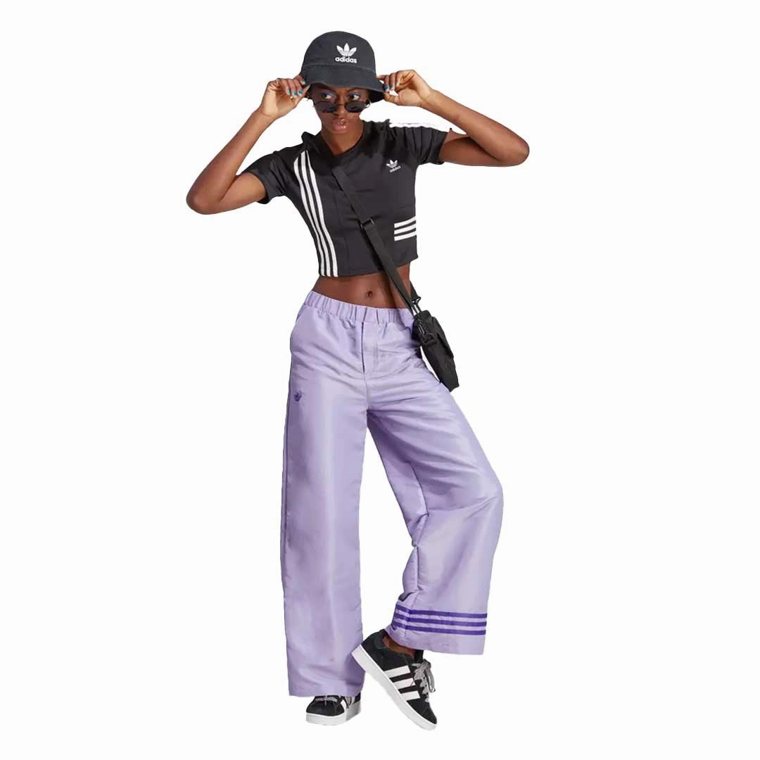 adidas - Women's Wide Leg Pants (IC5443) Stretch Support Fit Core Support