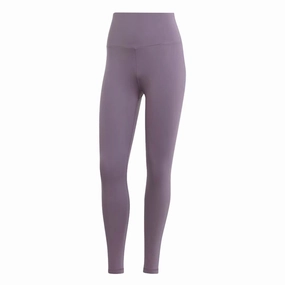 adidas - Women's Yoga Essentials High-Waisted Leggings (IJ9349) BreathableMeshLining