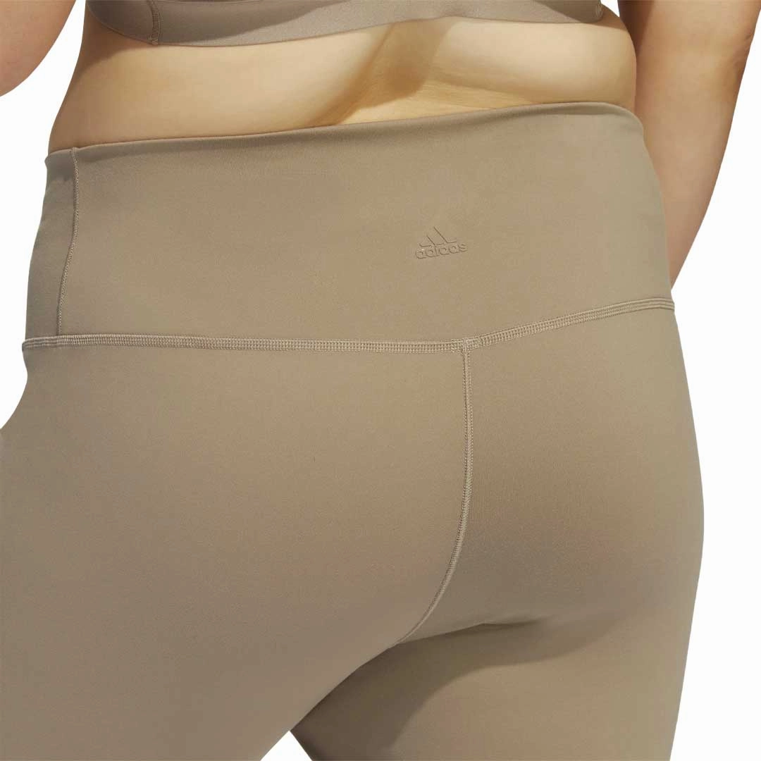 adidas - Women's Yoga Lux Studio 7/8 Leggings (Plus size) (HF5948) Chilly Comfort