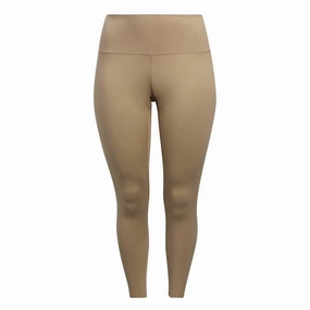 adidas - Women's Yoga Lux Studio 7/8 Leggings (Plus size) (HF5948) Flexible Knee Panels