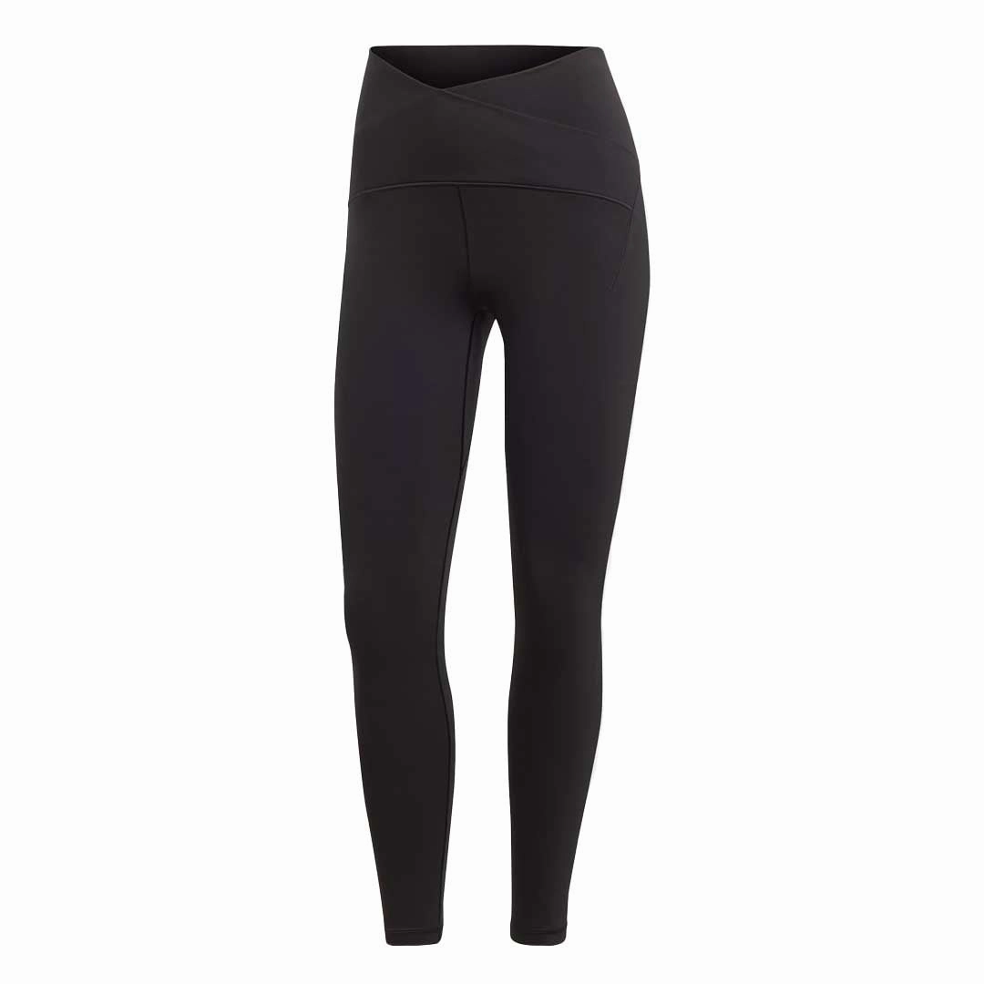 High Stretch Fit adidas - Women's Yoga Studio Luxe Crossover Waistband 7/8 Leggings (IA1912)