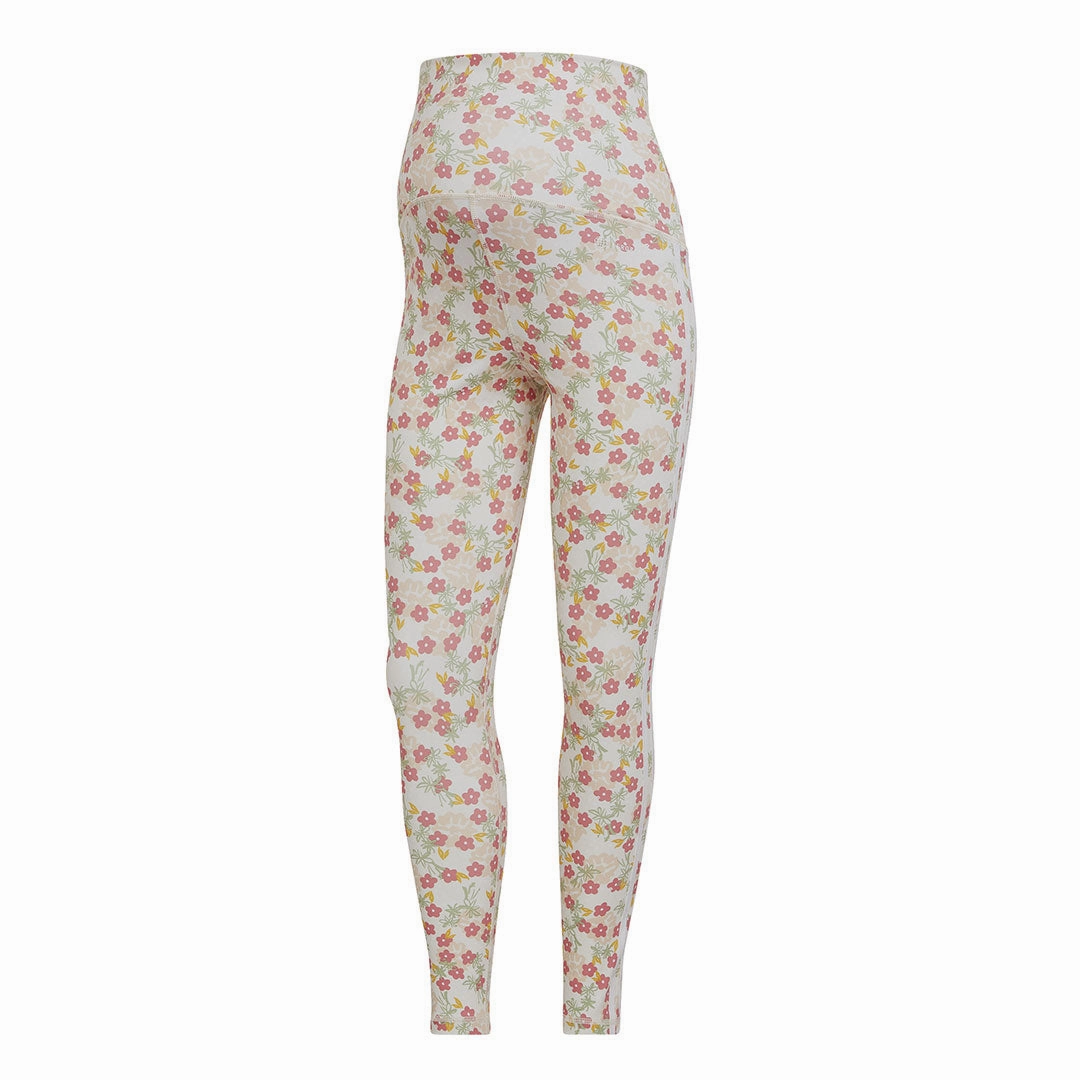 adidas - Women's Grow Positivity Leggings (Maternity) (HR7109) Trendy Comfort