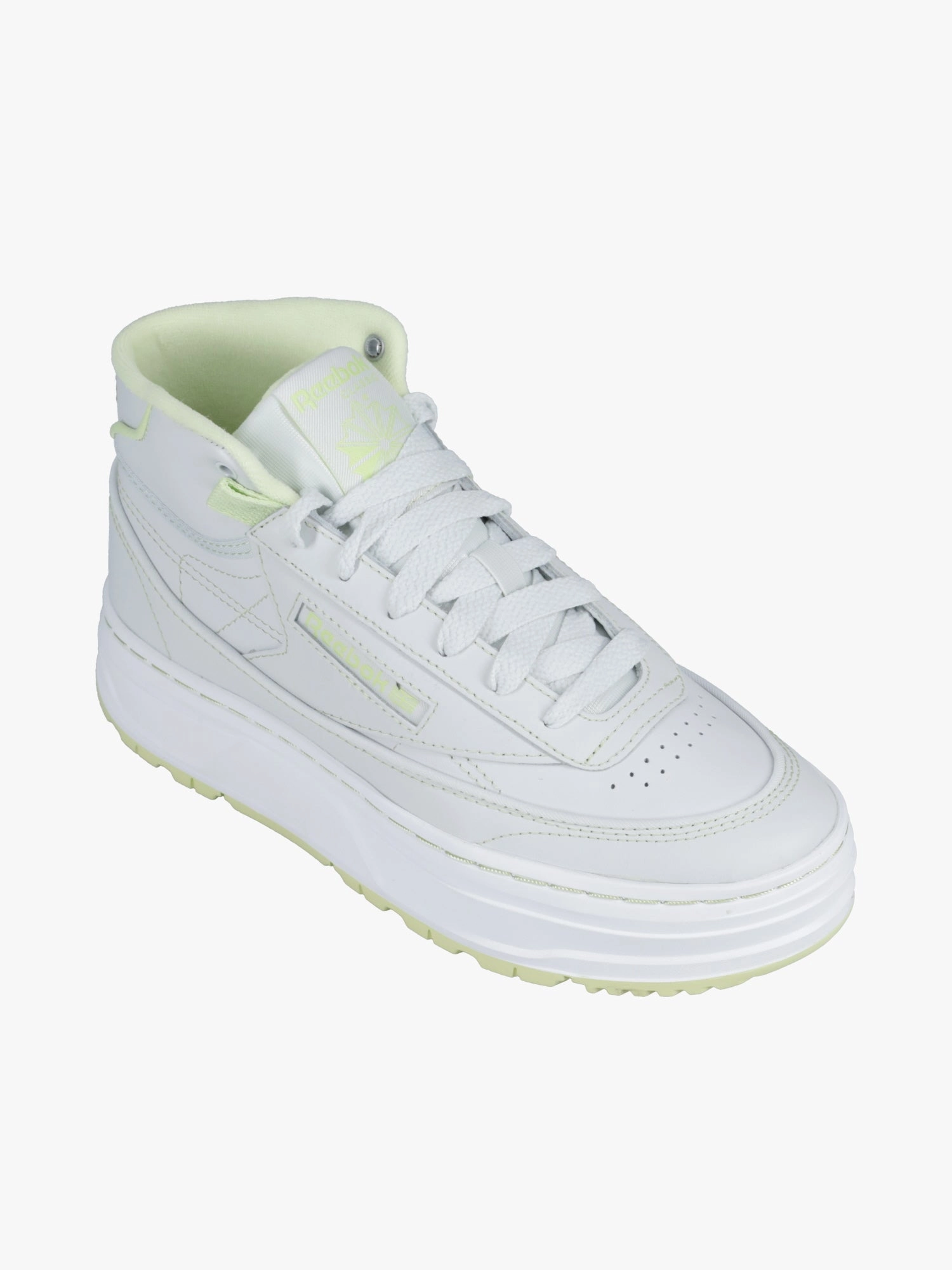 Quick Grip Club C Geo Mid Grey Citrus leather