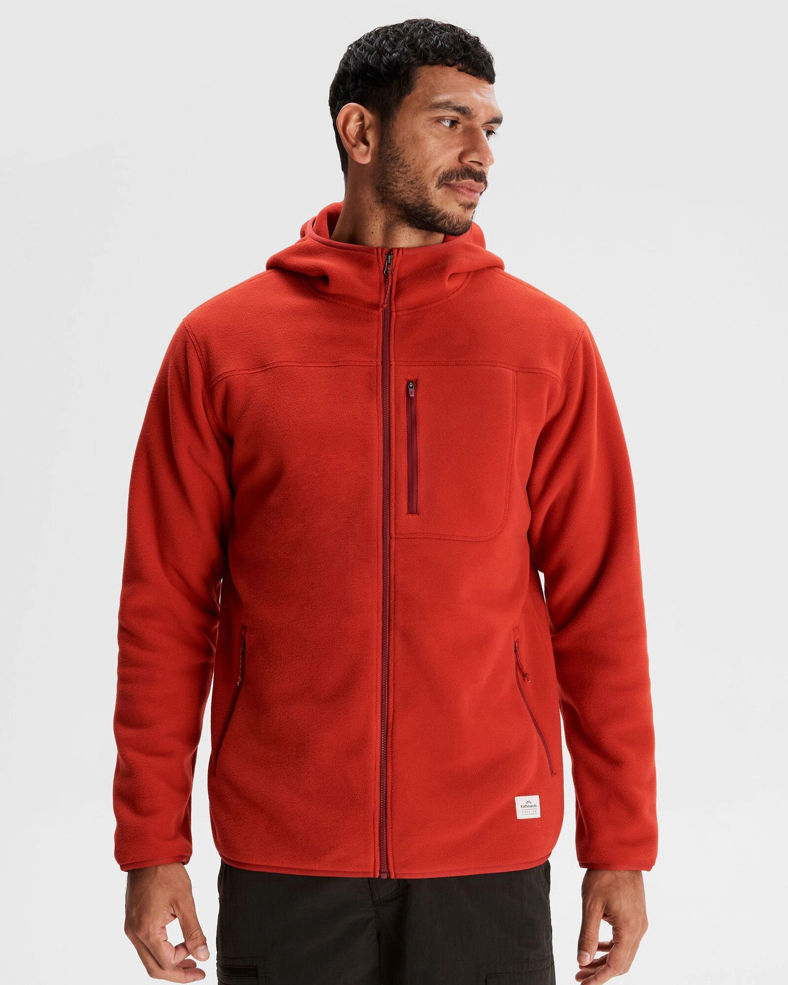 color block Ridge Retro 200 Primaloft Men's Jacket - Spicy Chilli Pepper