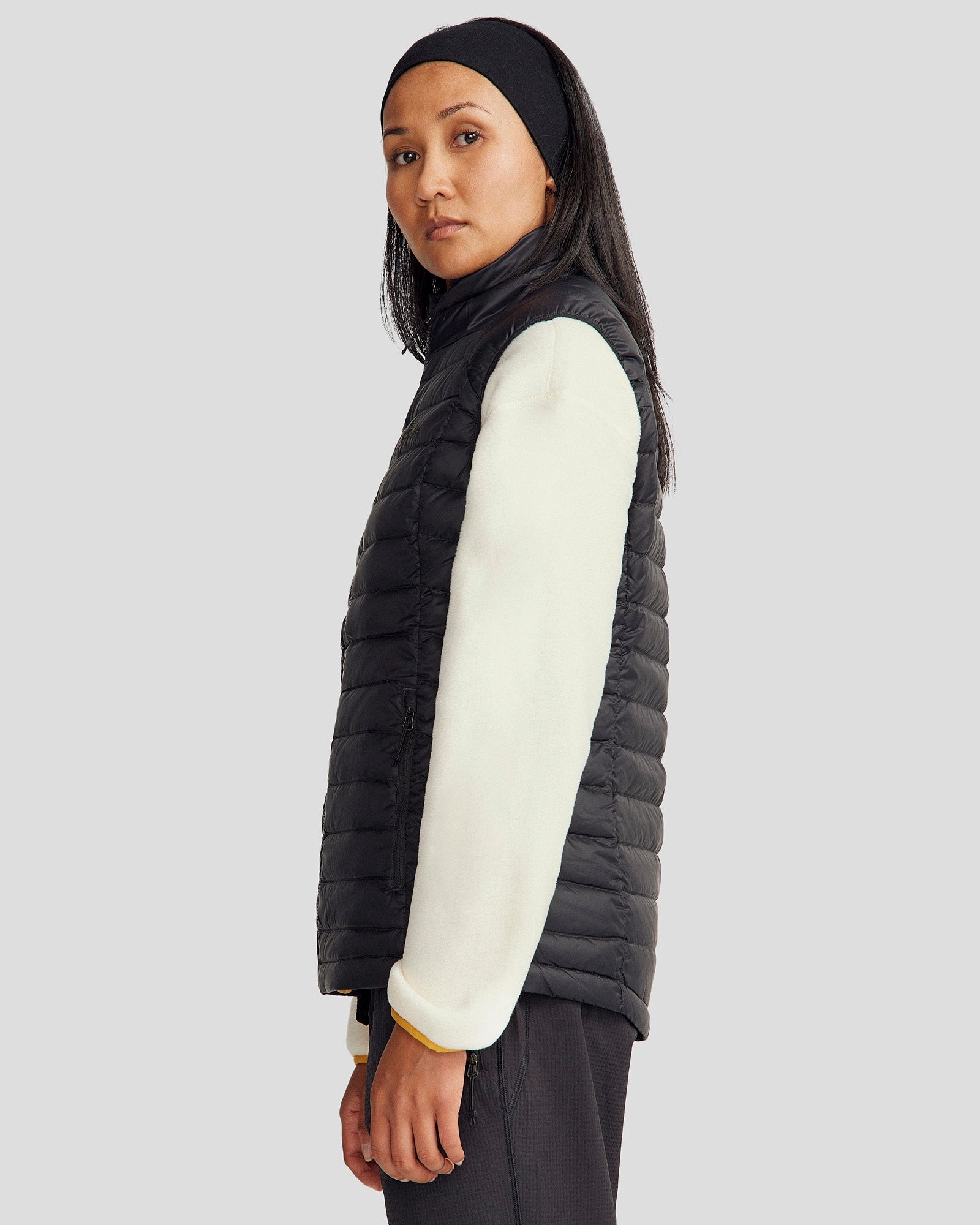 Trendy Must Have Women's Heli Down Vest 2.0 - Black Stingray