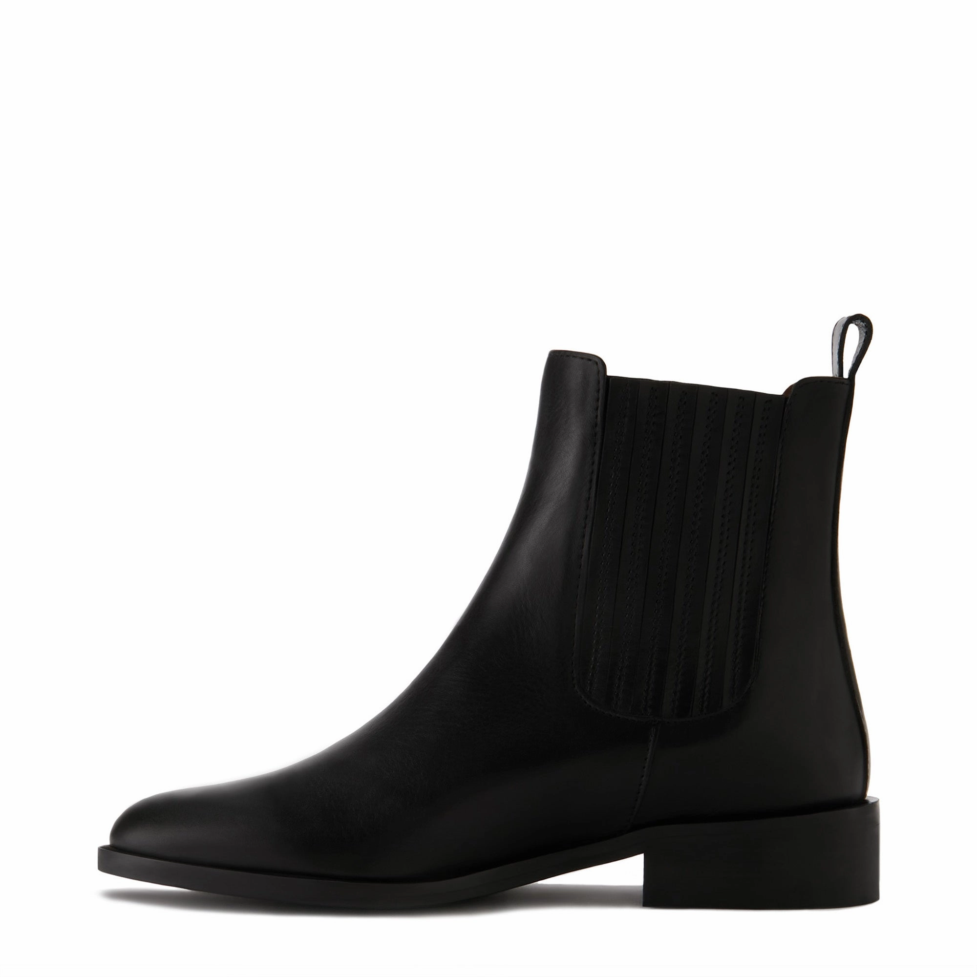 Vend?me Chey black calfskin leather chelsea boots Trail Comfort