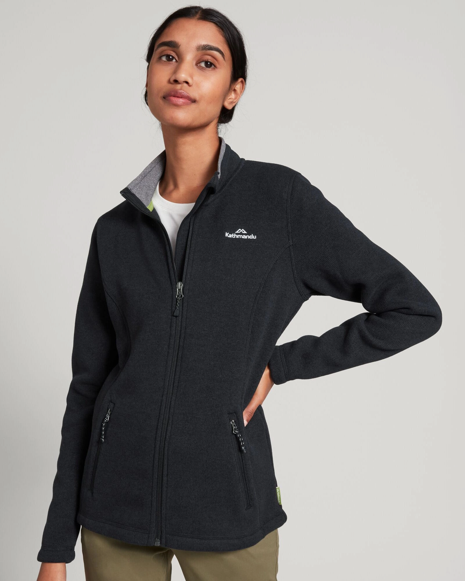Stay Dry Interior Layer Piece Aikman Women's Jacket - Black Marle