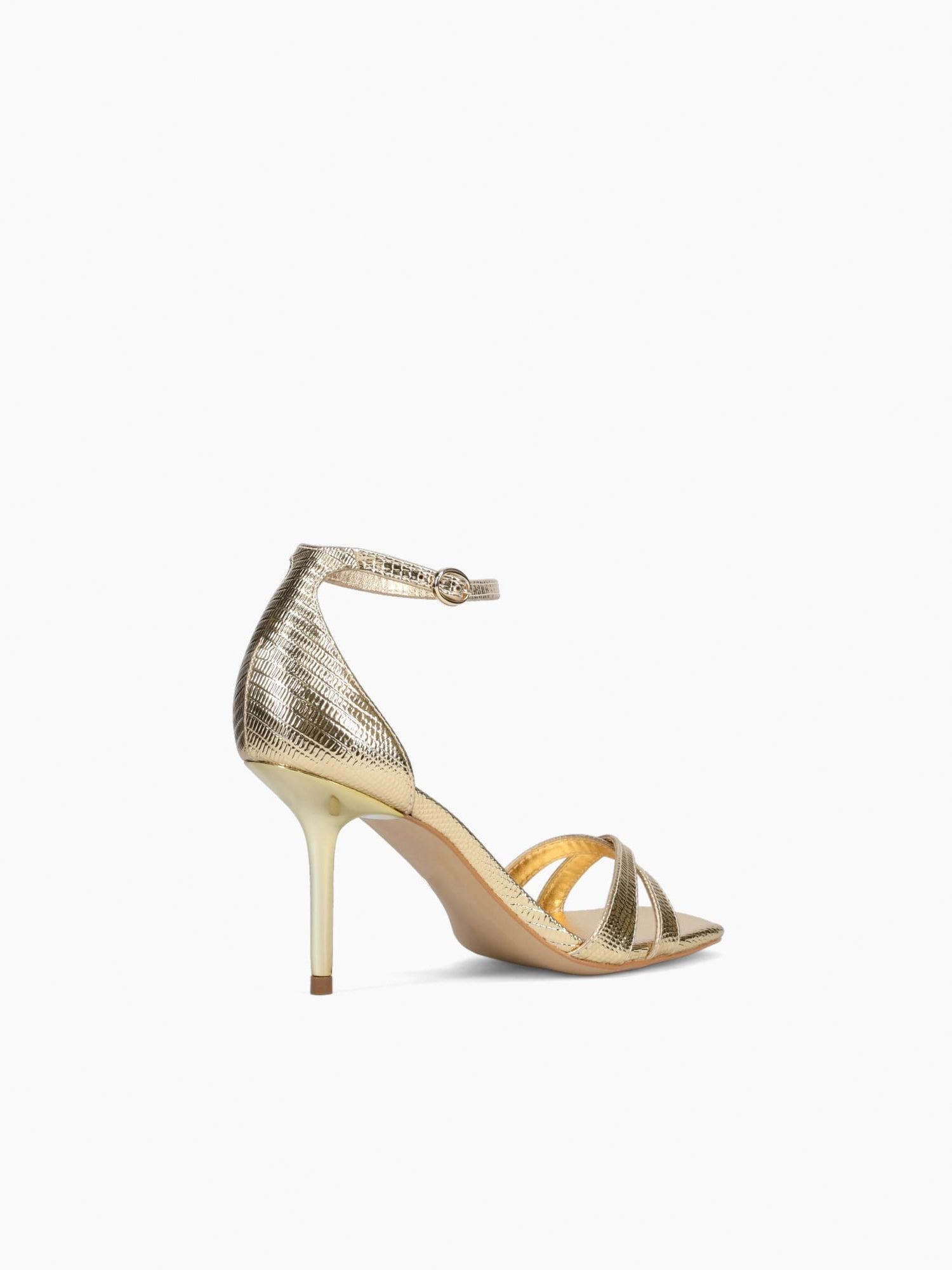 Akemi Ouro Lezard Chic Pumps Classy Choice