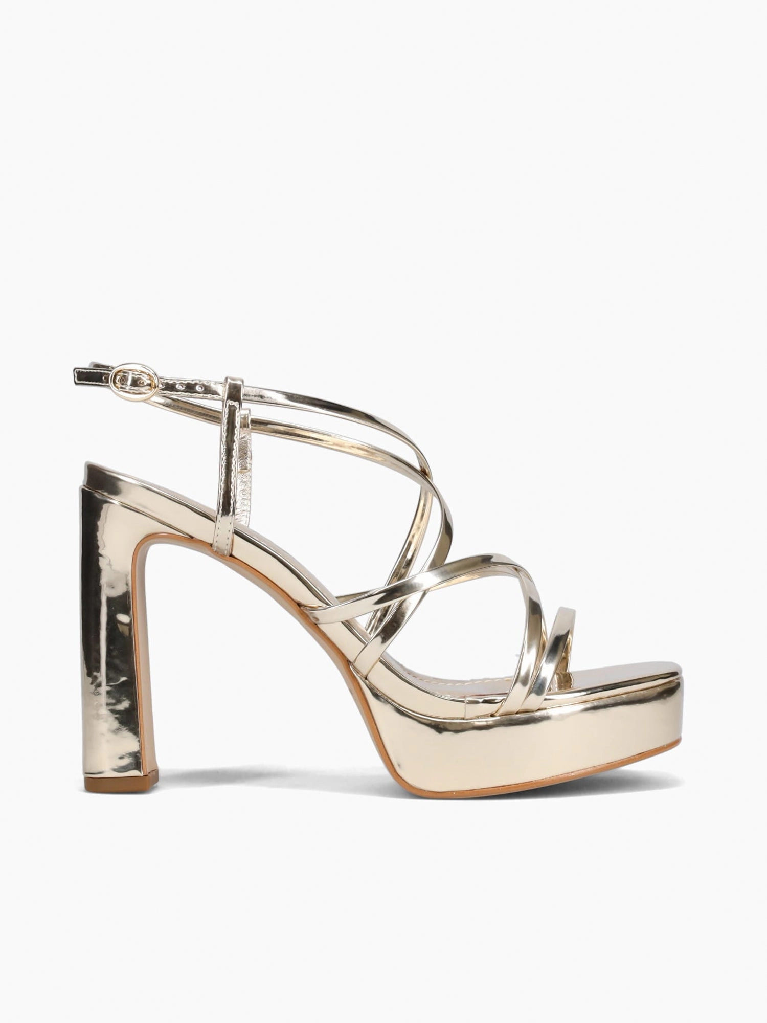 Comfortable Soles Akiko Lt Gold Mirror