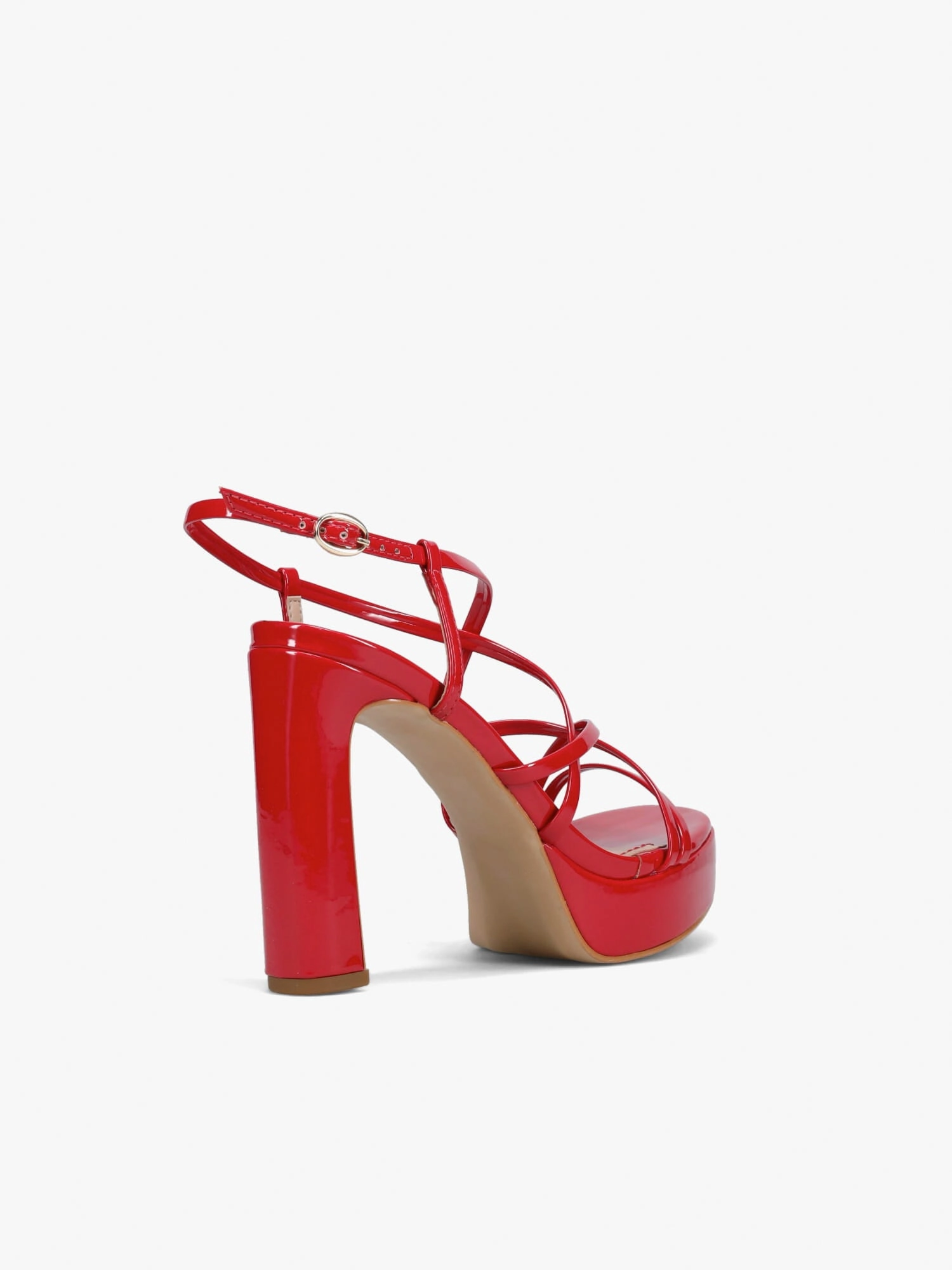 Akiko Scarlet Verniz Lightweight Upper Strappy