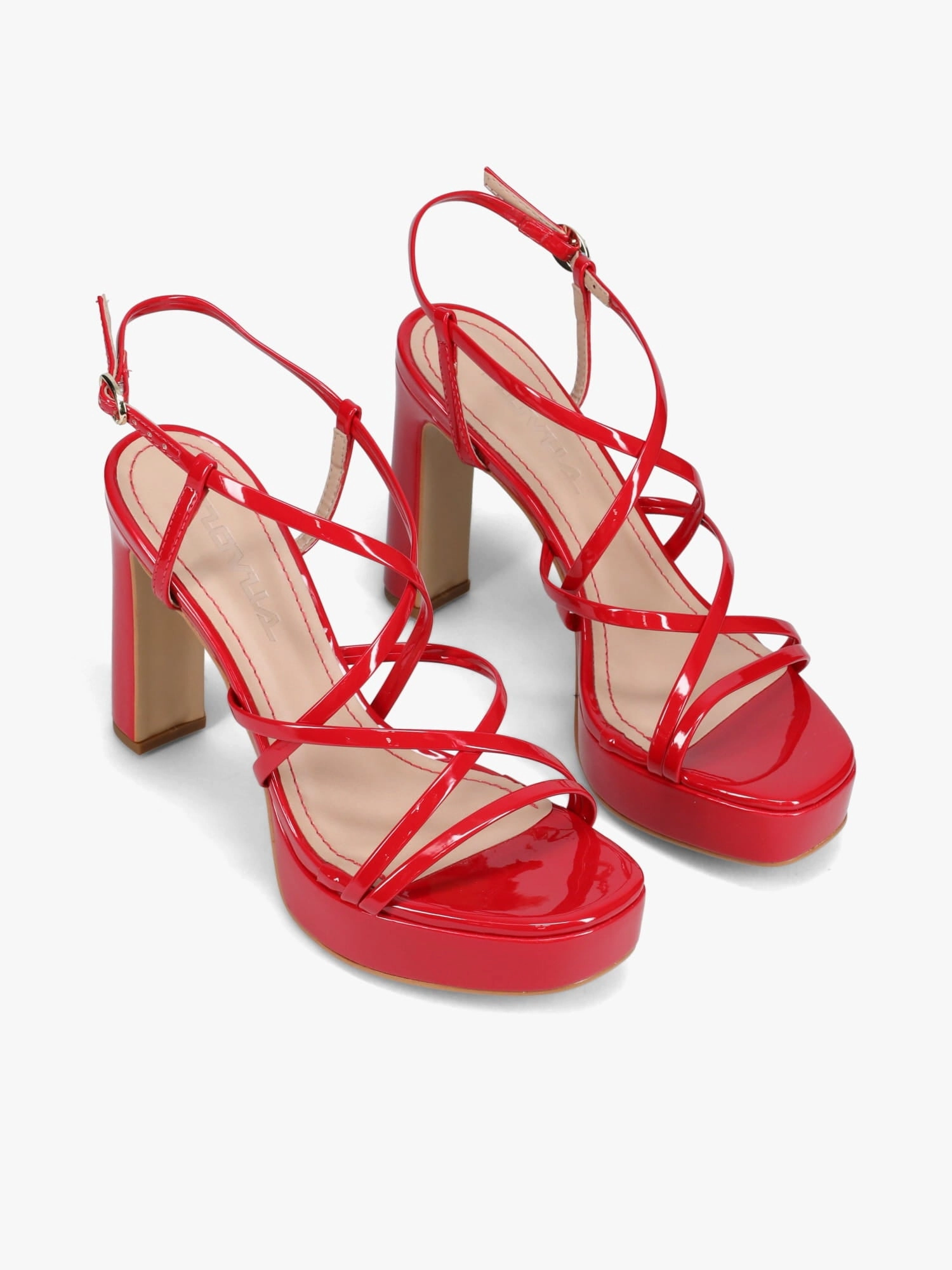 Lightweight Upper Akiko Scarlet Verniz