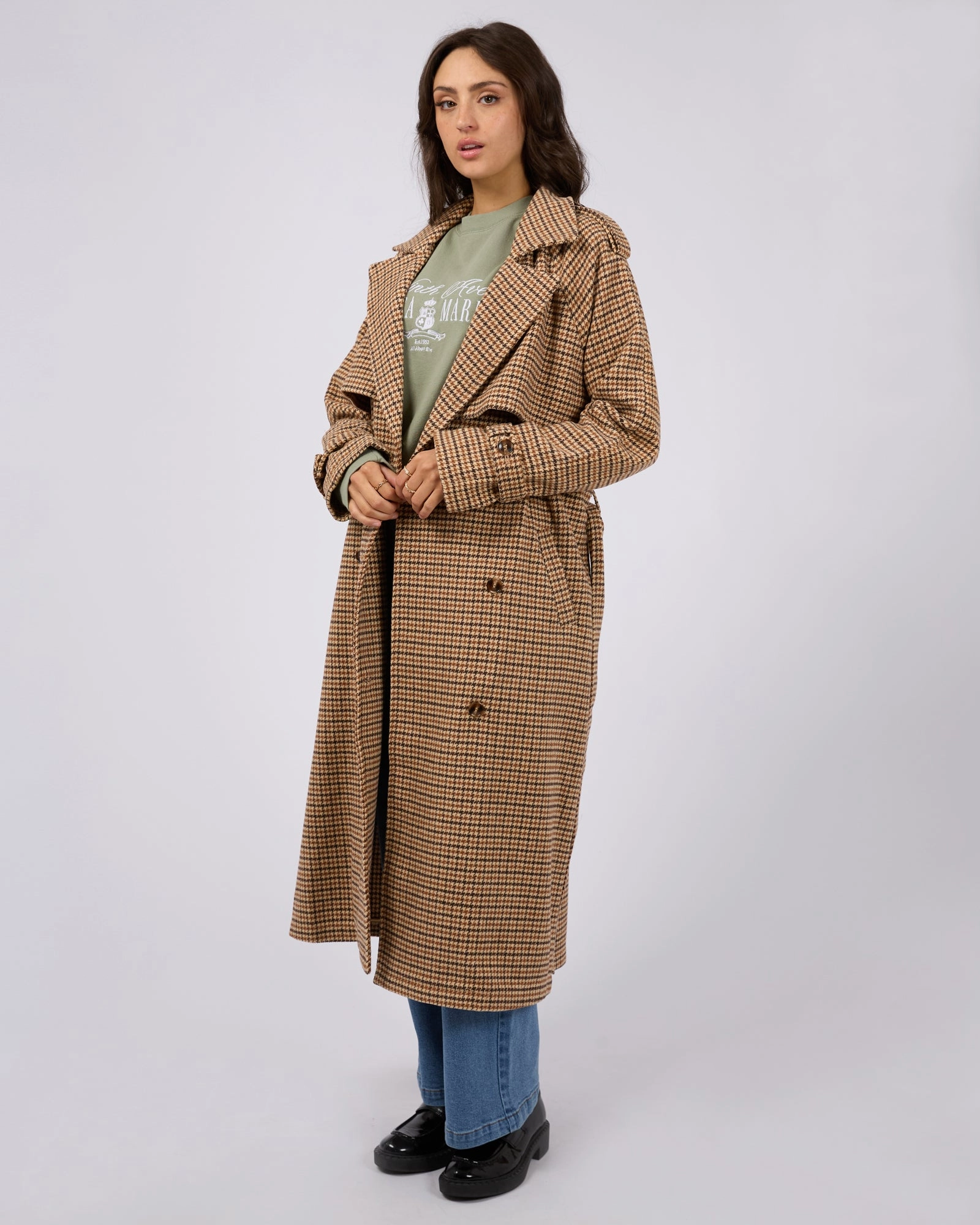 All About Eve Charlotte Trench Multicoloured Airy Layer Fit