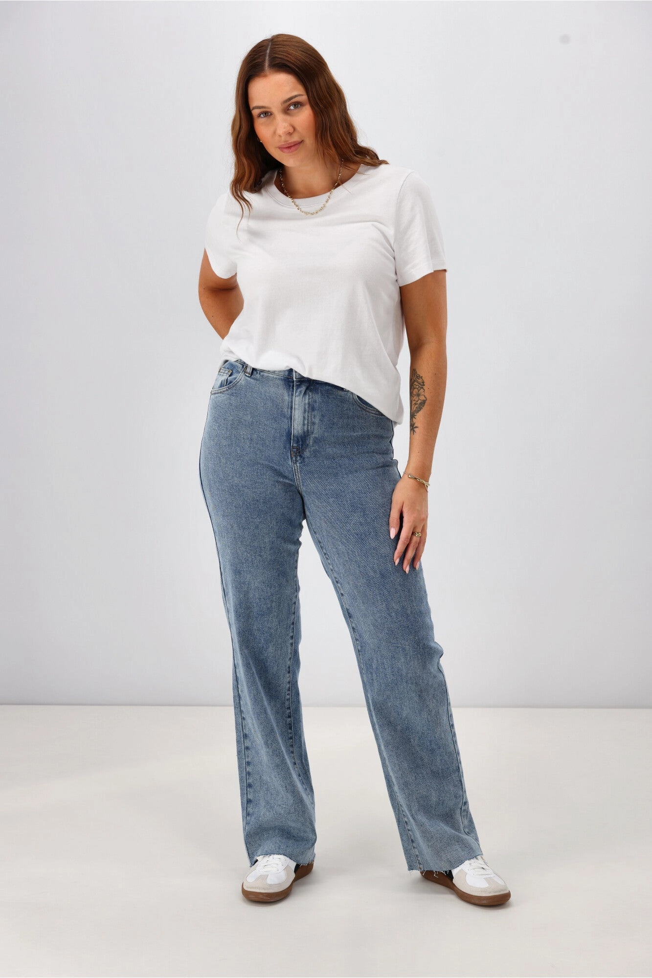 All About Eve Skye Comfort Jean Heritage Blue Tear Resistant