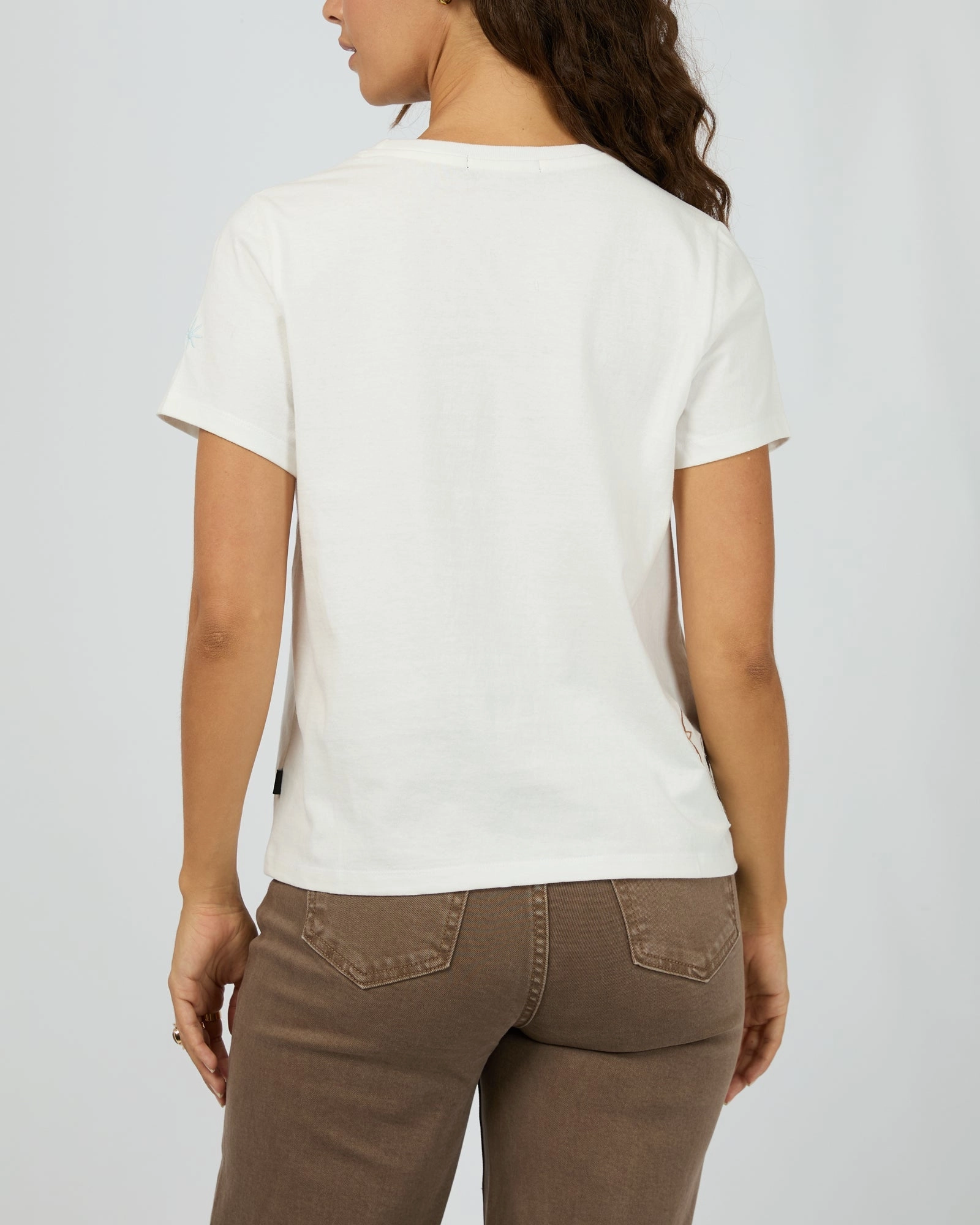 All About Eve Western Dreamer Regular Tee Vintage White Relaxed Look Athletic Wear