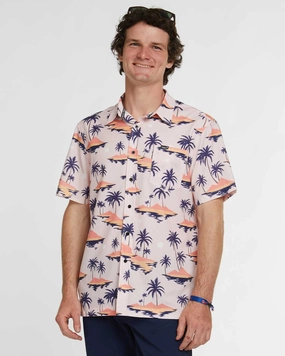 Chic Comfort Mountain Retreat Mens Tech Party Shirt | Leroy