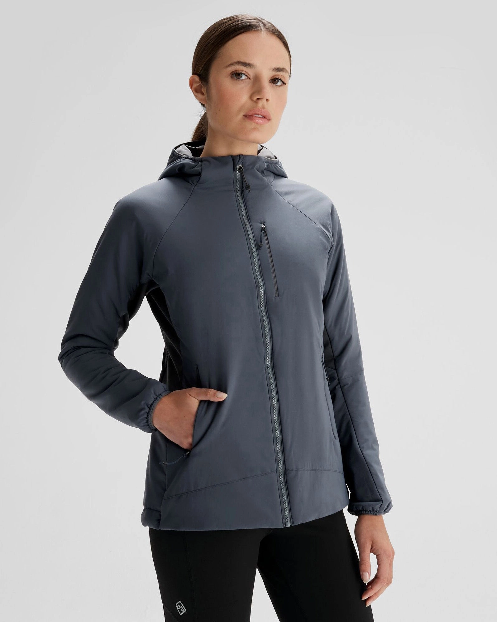 Women's Seeker PrimaLoft? Active Hooded Jacket - Night Thick Fabric