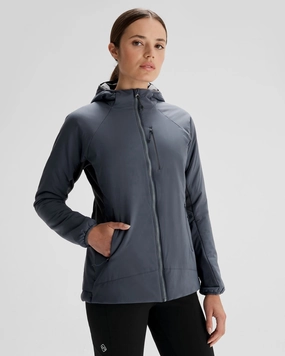 Zippered Vents Evening Out Women's Seeker PrimaLoft? Active Hooded Jacket - Night