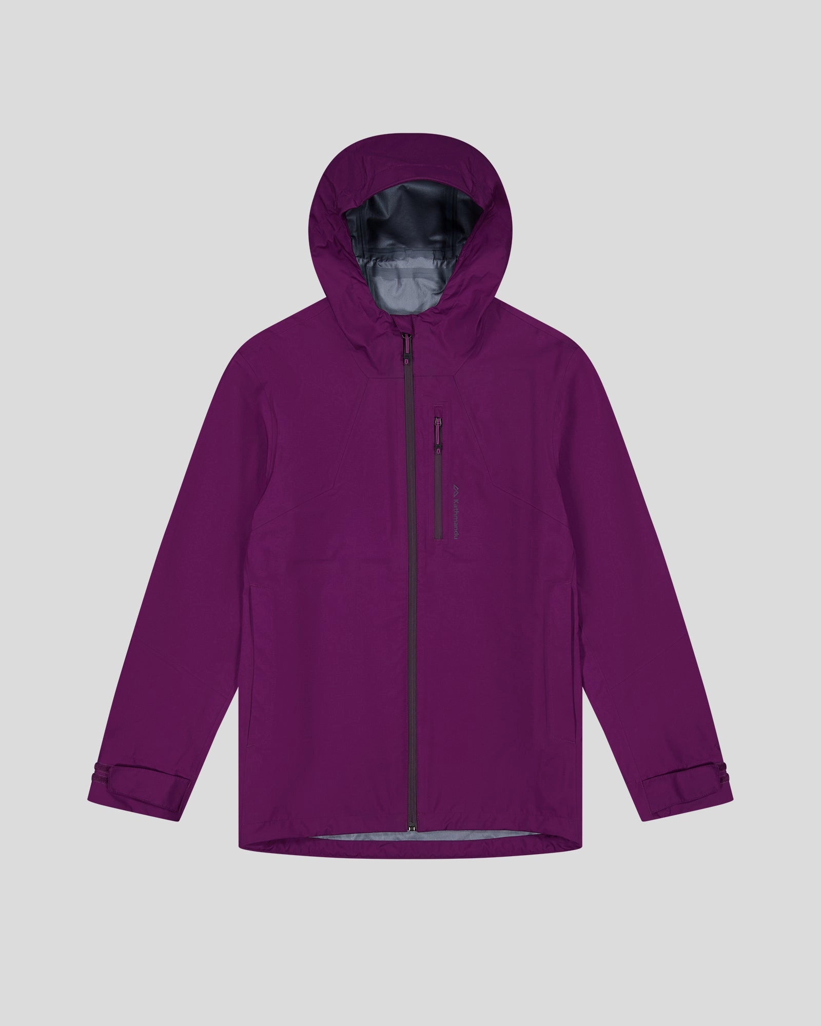 Women??s Ridge 3L GORE-TEX Rain Jacket - Berry Ultraviolet Protection Versatile Daily Layer