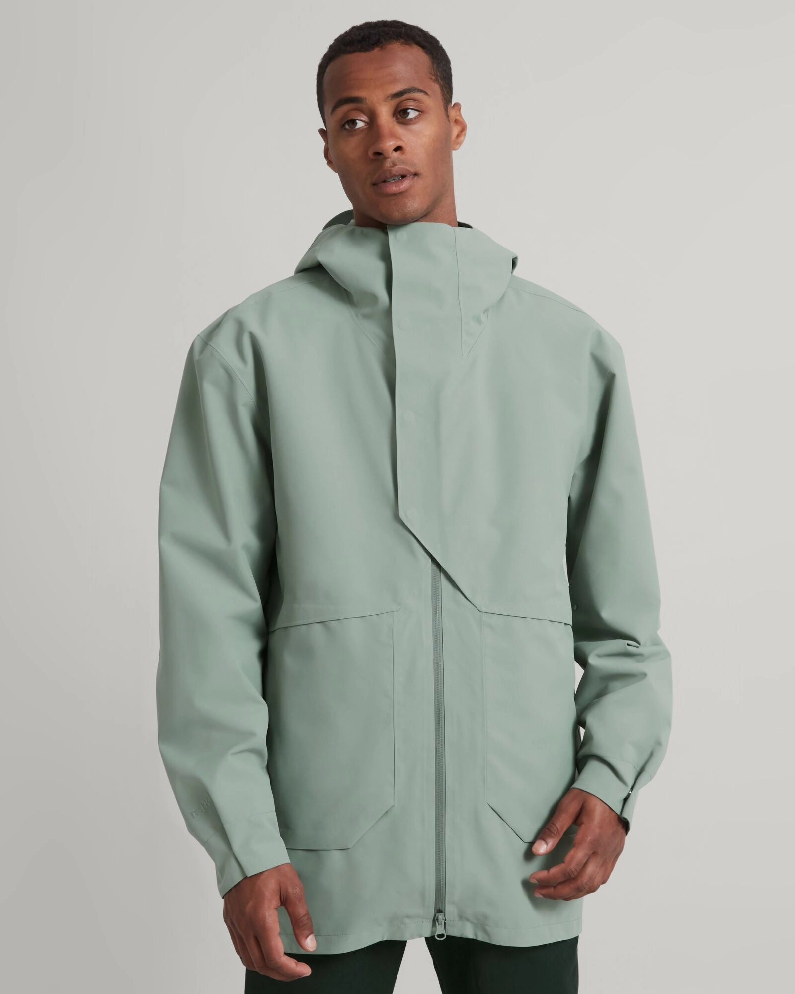 Reinforced Hems AntiSnag Lining Material Amphi 2L Men's 3in1 Parka - Gum Tree