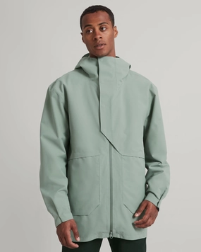 Amphi 2L Men's 3in1 Parka - Gum Tree Contrast Stitch SoftshellTexture