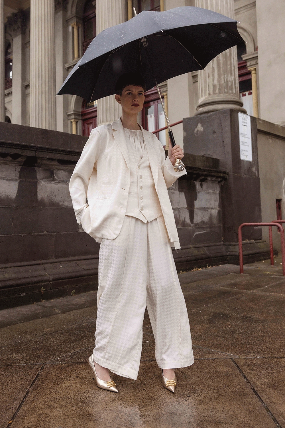 Wrinkle-Resistant Travel Ready Fit Maud Dainty - DTY03980B Kasa Pant