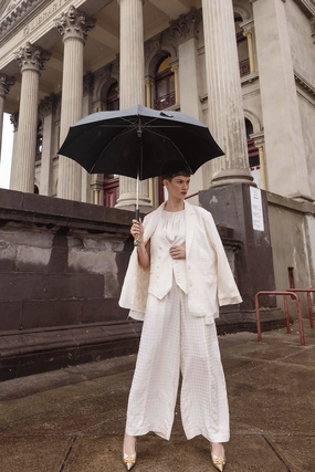 Maud Dainty - DTY03980B Kasa Pant Cozy and Relaxed