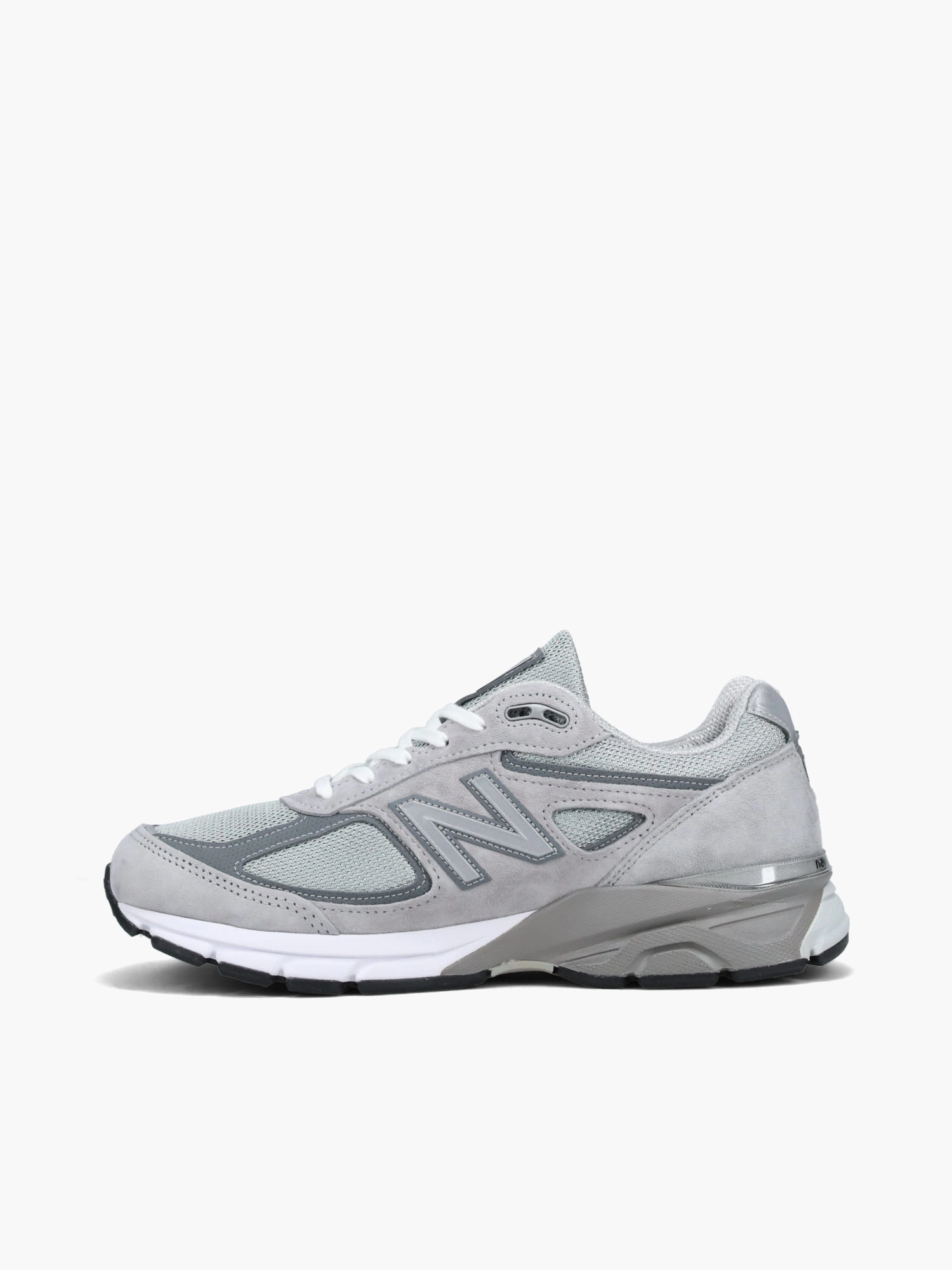 990v4 Grey Suede Friction reduction Adaptive Ease