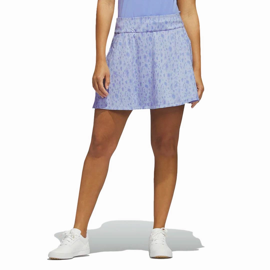 adidas - Women's Printed 16 Inch Skort (HT1278) Layer-Friendly Fit