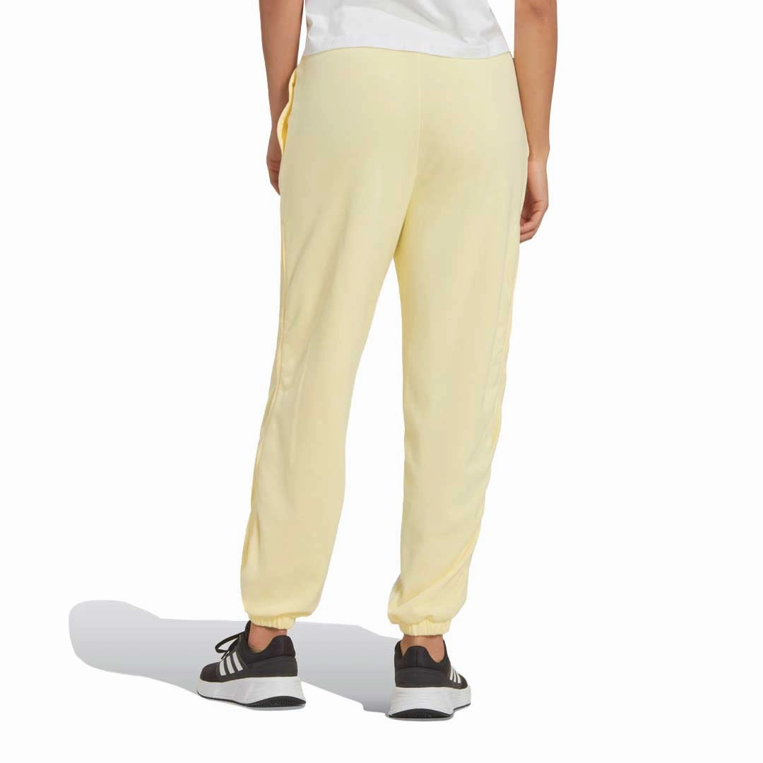 adidas - Women's Hyperglam 3-Stripes Oversized Cuffed Joggers (HK2559) Classy Fit