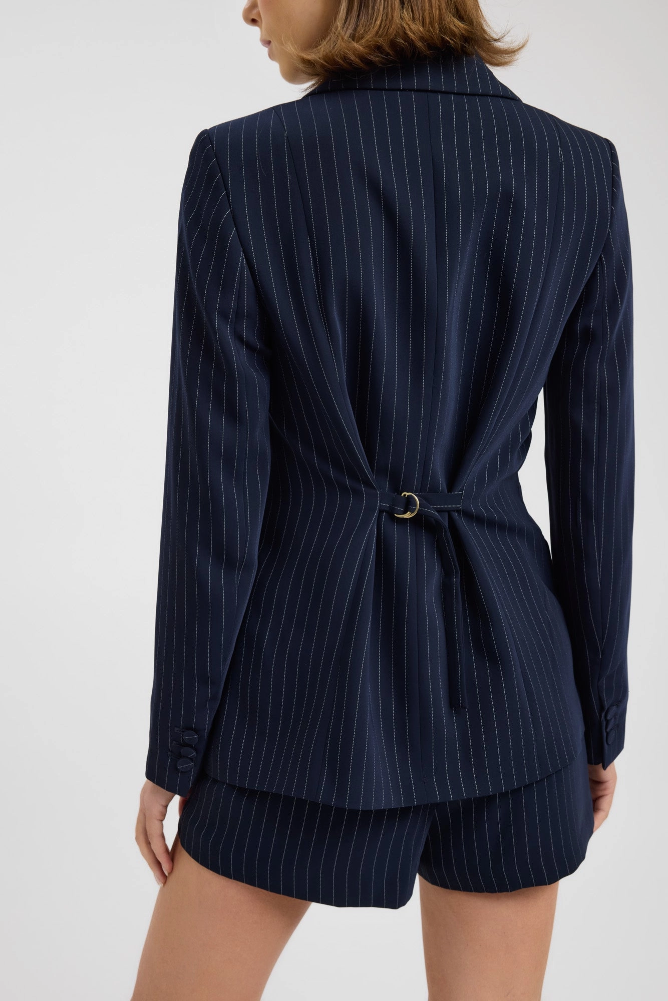 Oslo Cinched Blazer Soft Touch Texture