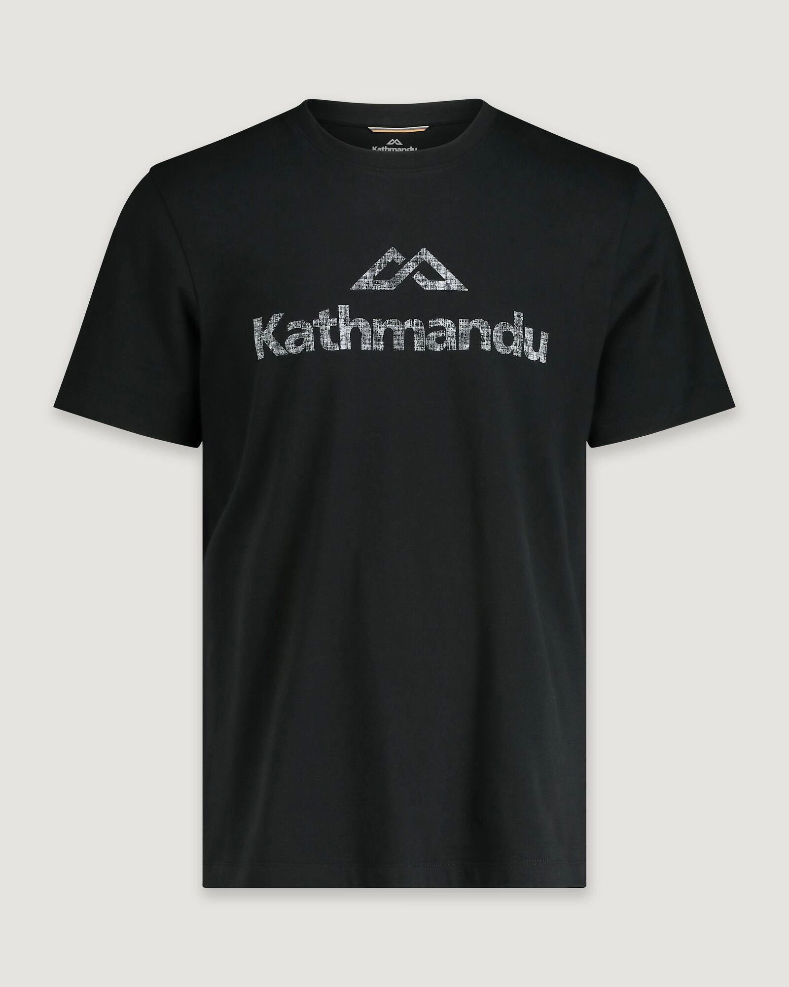 Reflective Trim Details Multi Pocket Configuration Kathmandu Logo Women's Short Sleeve T-shirt - Black Stingray