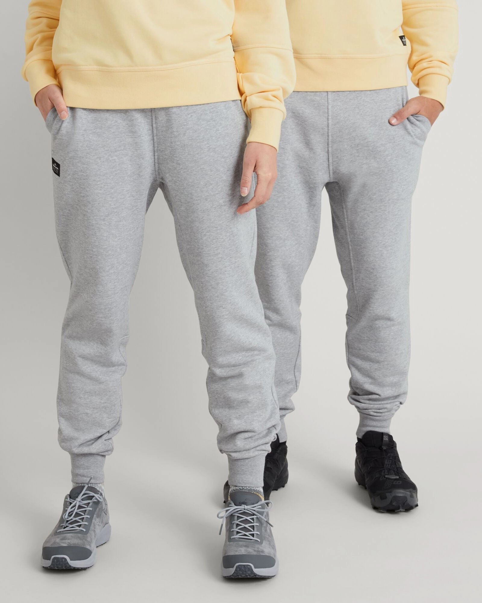 ANY-Time Sweats LT Unisex Joggers - Light Grey Marle School Sports Unisex Style