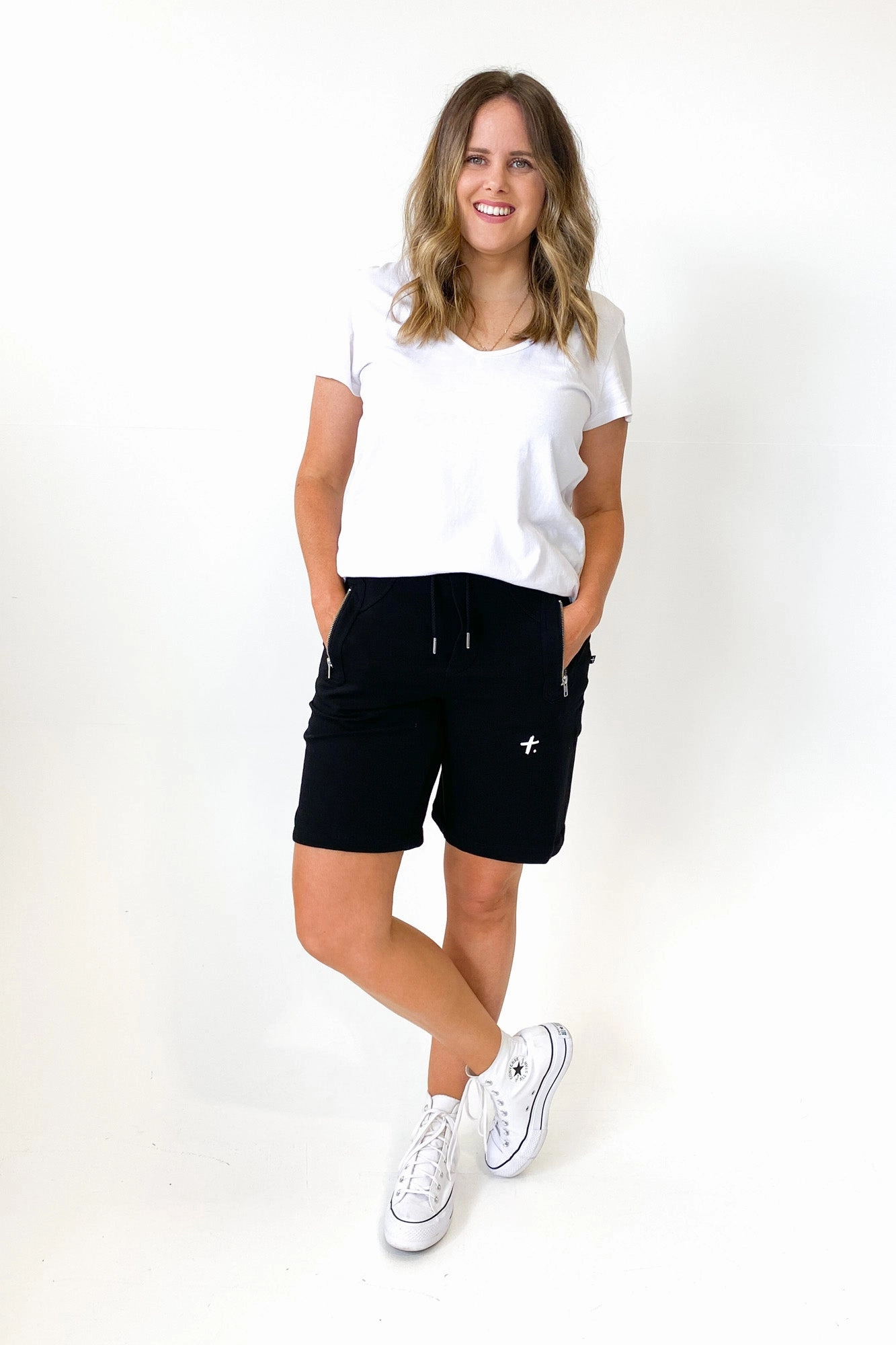 Practical Wear Federation Escape Shorts Ink Dot Black