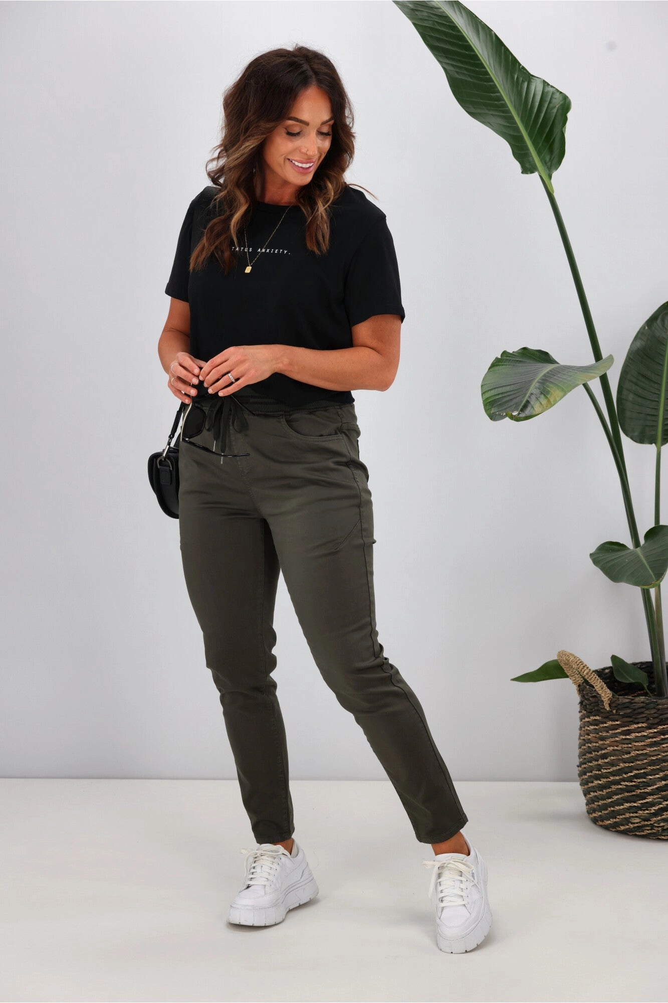 Street Comfort Foxwood Sylvia Jogger Dark Khaki