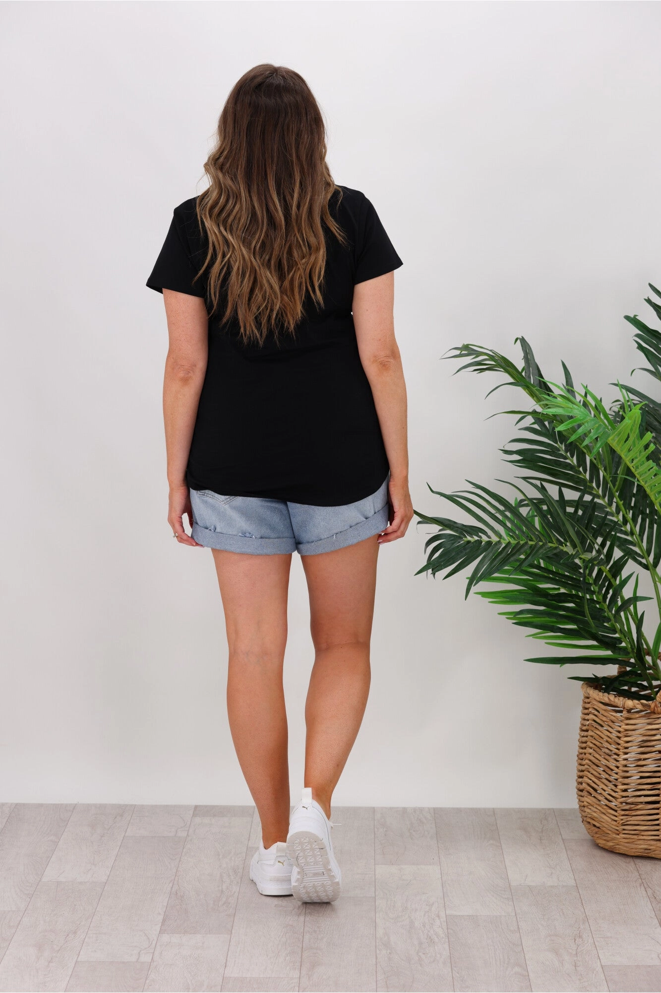 Soft Layer Moisture Wicking Fabric AS Colour Mali Tee Black