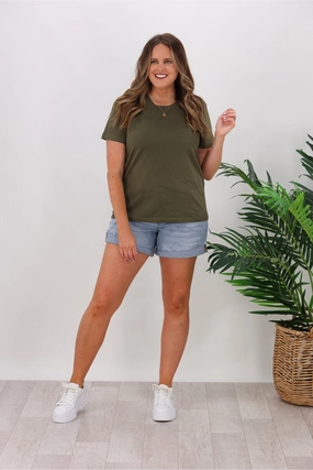 AS Colour Maple Tee Army Lightweight Style