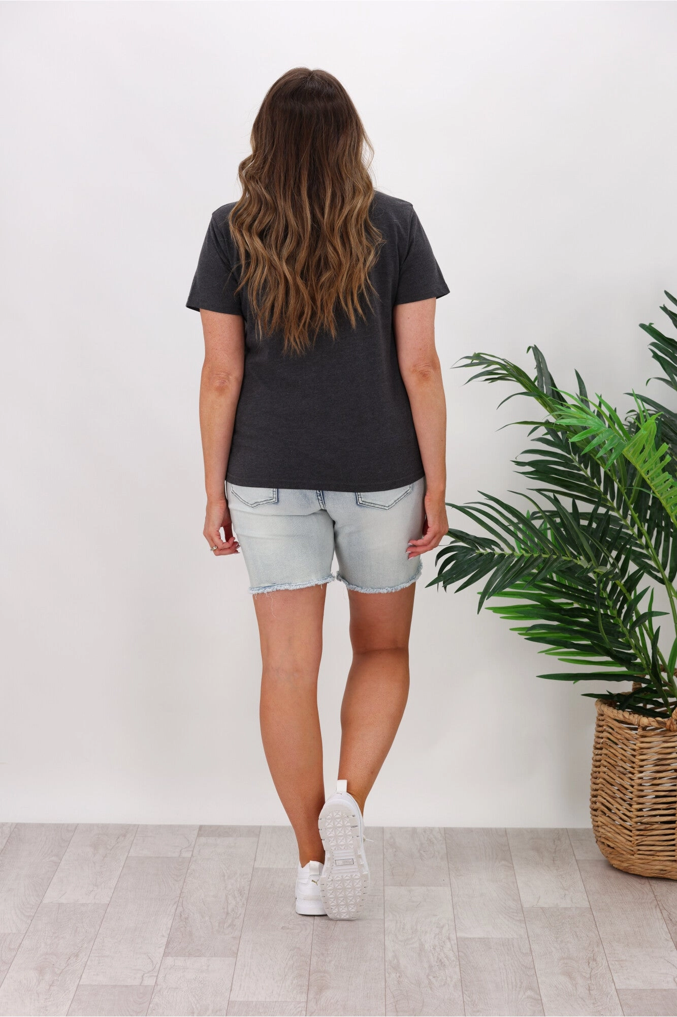 Relaxed Wearable AS Colour Maple Tee Asphalt Marle