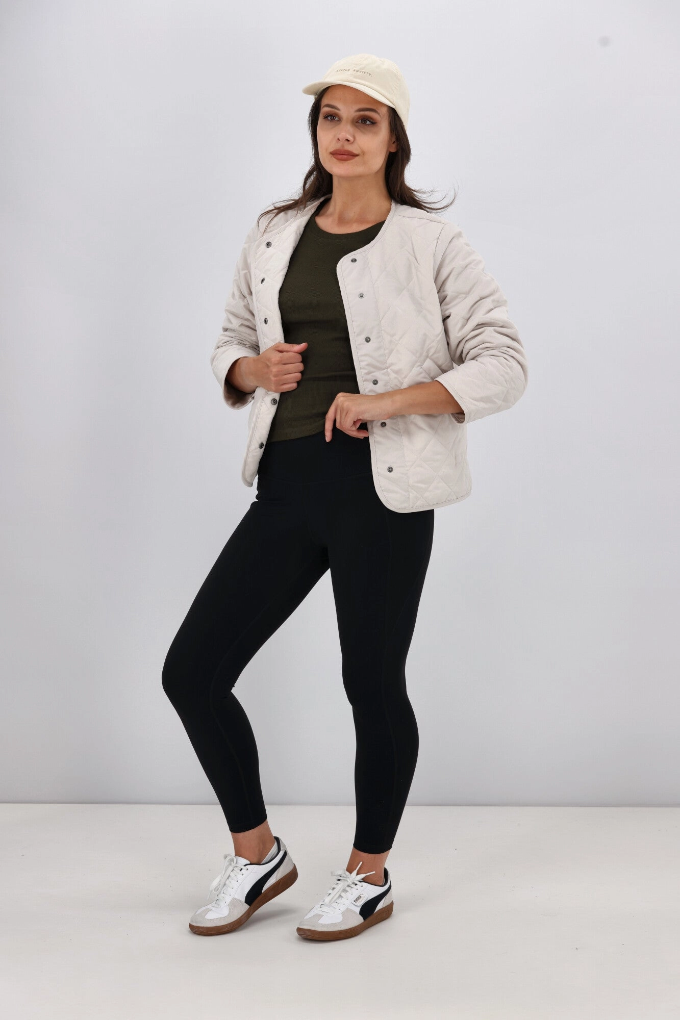 Minimal Daily Fit AS Colour Wo's Quilted Jacket Bone