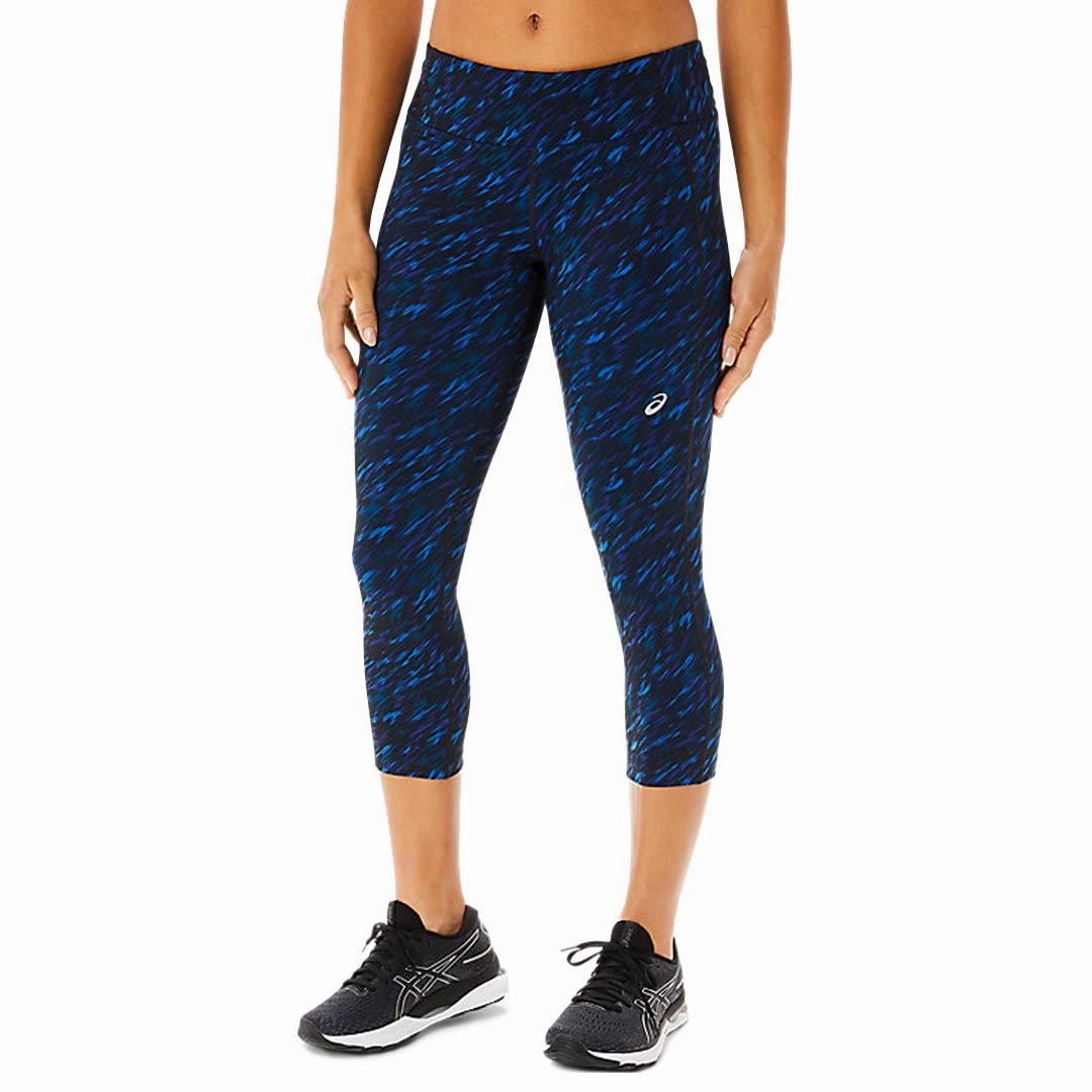 Stretch Panels Active Utility Asics - Women's Performance Capri Leggings (2032C283 080)