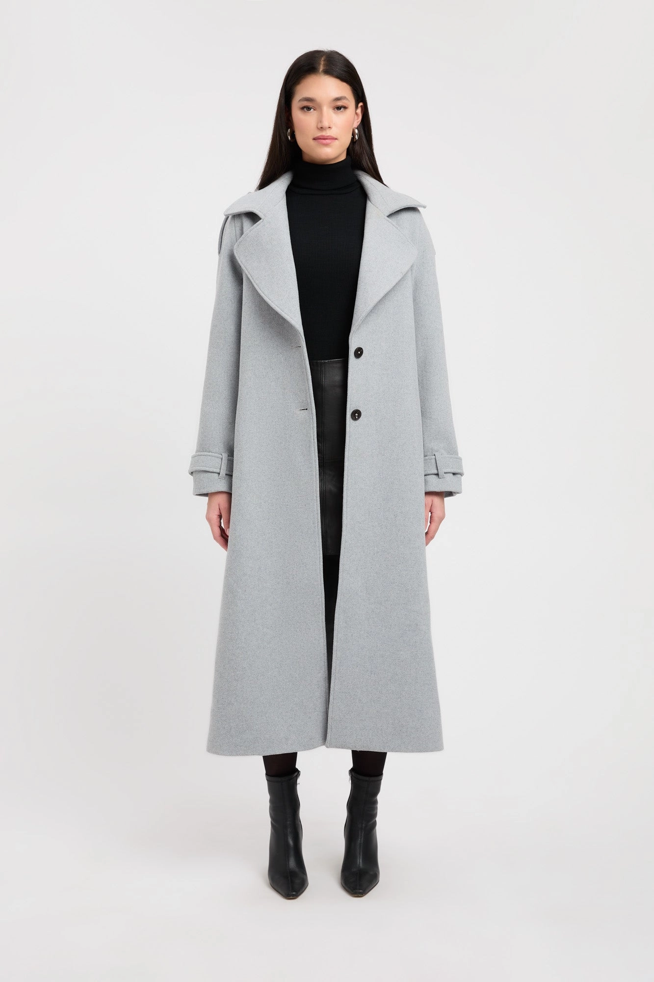 Belted Waist Aspen Core Coat