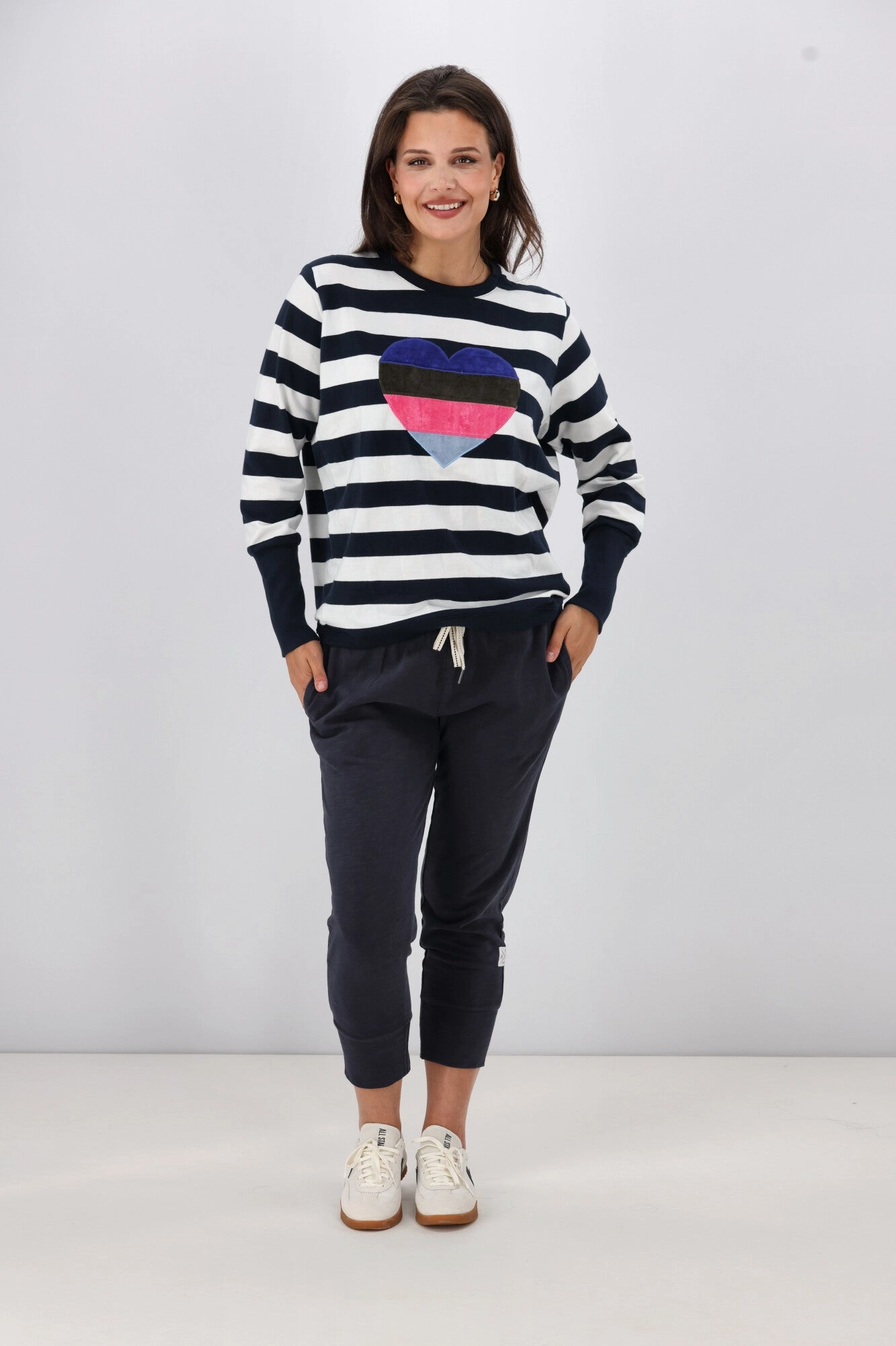 Quick Fit Sporty Style Elm Brunch Pant Navy