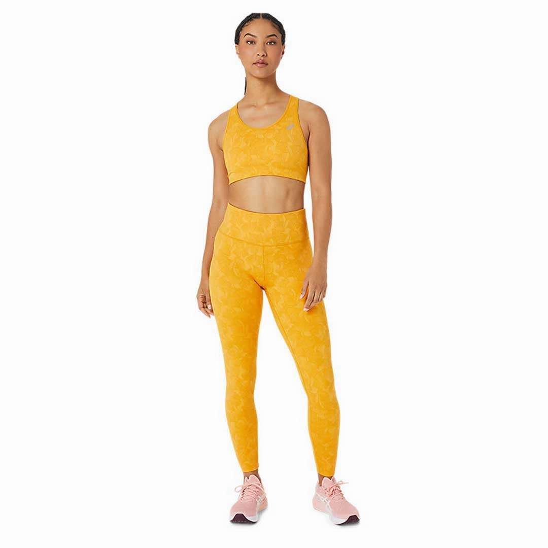 Asics - Women's Runkoyo Jacquard Tights (2012C390 750) Stain Repellent Coating Reversible design