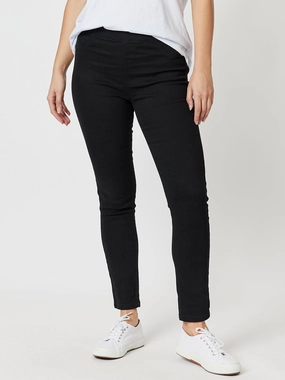 Threadz Stretch Jean Black skin friendly